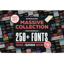Massive Collection Fonts Bundle