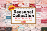 Seasonal Collection Font Bundle Giveaway Download