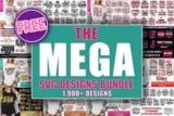 The Mega SVG Bundle Giveaway Free Download