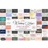 The Wedding Script Font Bundle Giveaway Download
