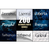 Eldamar Studio Giveaway: 100 Ultimate Fonts Bundle