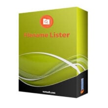 Vovsoft Filename Lister Giveaway: Lifetime License